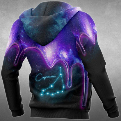 Capricorn Galaxy Hoodie NTH140861-Apparel-NTH-Hoodie-S-Vibe Cosy™