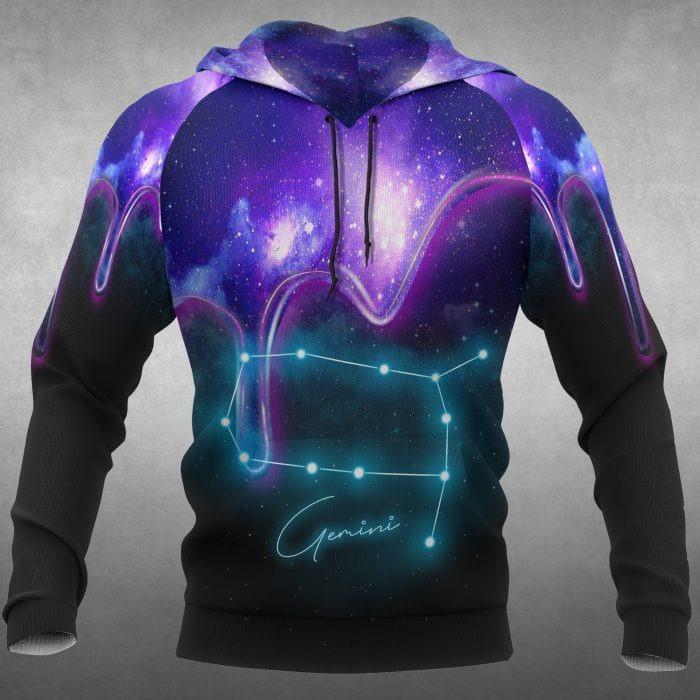 Gemini Galaxy Hoodie NTH140862-Apparel-NTH-Hoodie-S-Vibe Cosy™