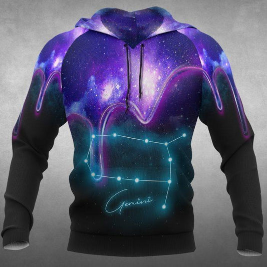 Gemini Galaxy Hoodie NTH140862-Apparel-NTH-Hoodie-S-Vibe Cosy™