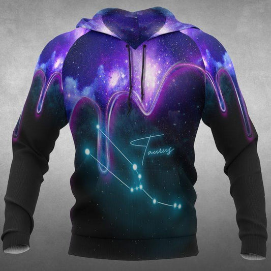 Taurus Galaxy Hoodie NTH140867-Apparel-NTH-Hoodie-S-Vibe Cosy™