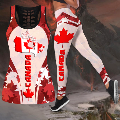 Canada maple leaf generation Combo outfit 3d all over printed HHT10072013-Apparel-PL8386-S-S-Vibe Cosy™