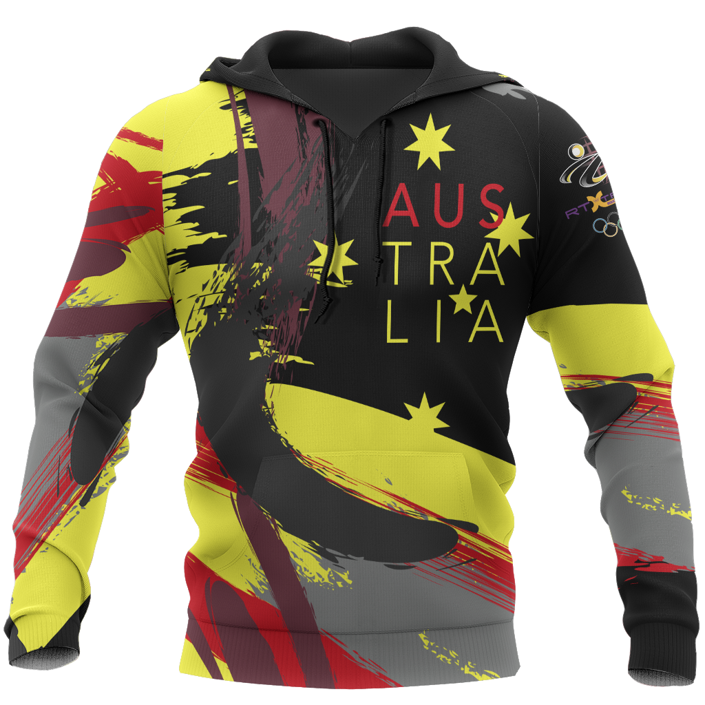 Love Australia x RTXtreme - Athletic Style Ver 2 Pullover Hoodie-Apparel-HD09-Hoodie-S-Vibe Cosy™