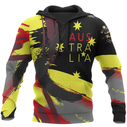 Love Australia x RTXtreme - Athletic Style Ver 2 Pullover Hoodie-Apparel-HD09-Hoodie-S-Vibe Cosy™