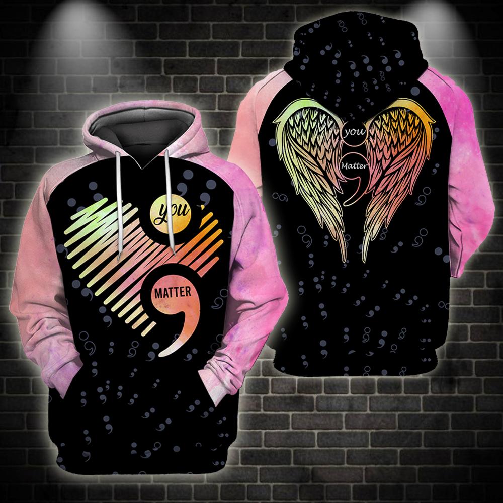 Suicide Prevention Awareness 3D All Over Printed Shirts For Men and Women DQB09112001