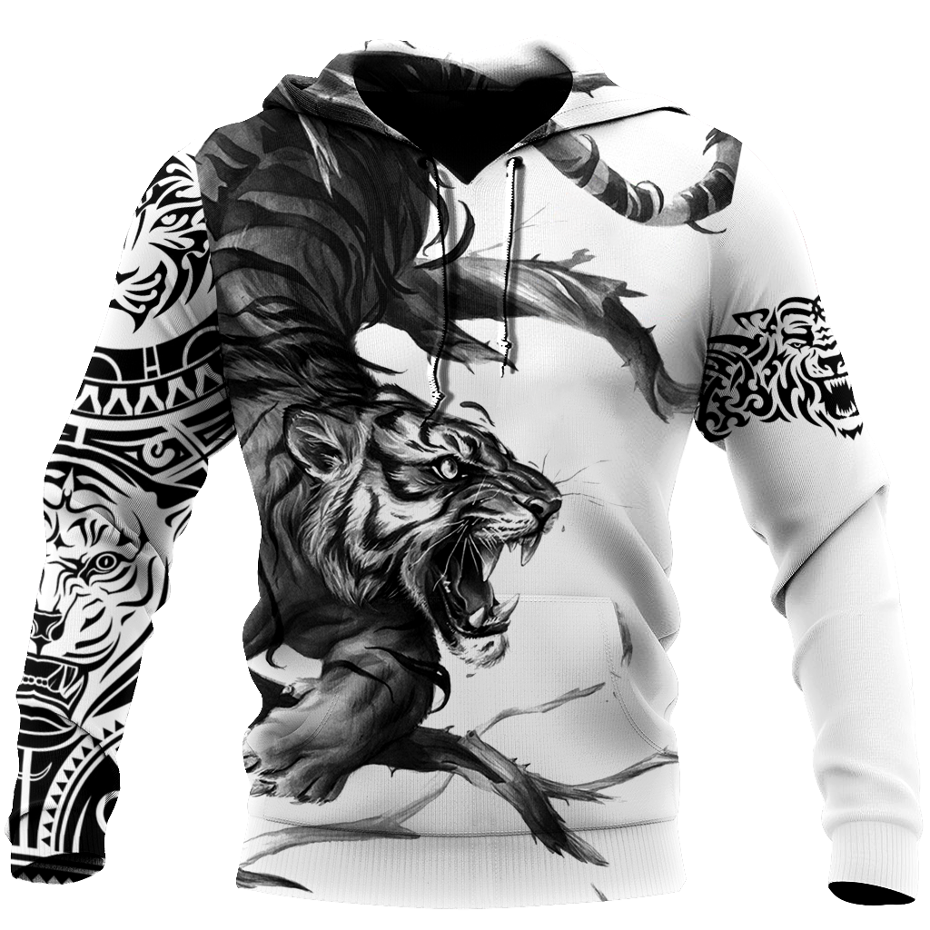 Tiger Tatoo 3D All Over Printed Shirts For Men & Women-Apparel-TA-Hoodie-S-Vibe Cosy™