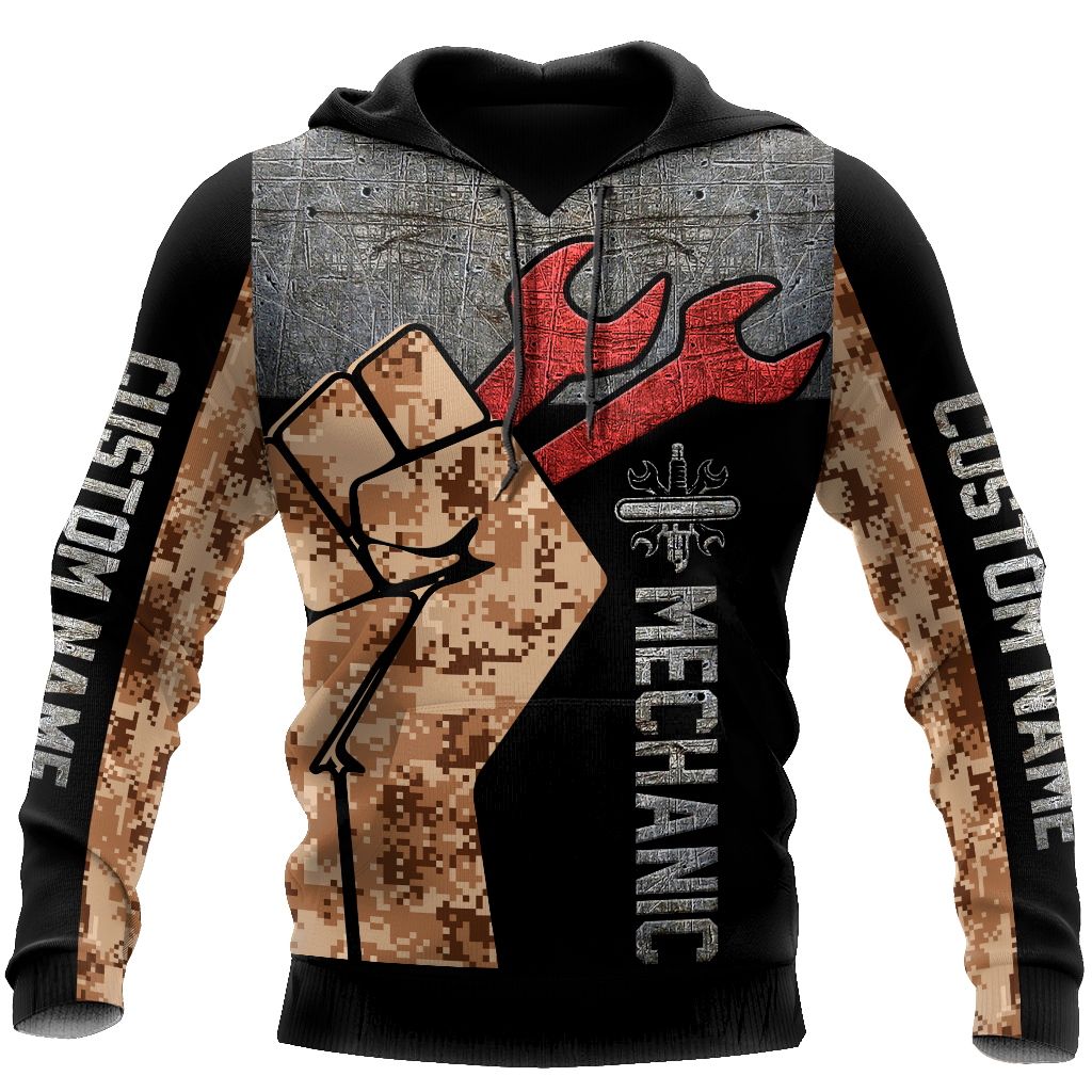 Personalized Mechanic Hoodie Shirt for Men and Women TNA10192001