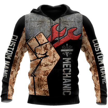 Personalized Mechanic Hoodie Shirt for Men and Women TNA10192001
