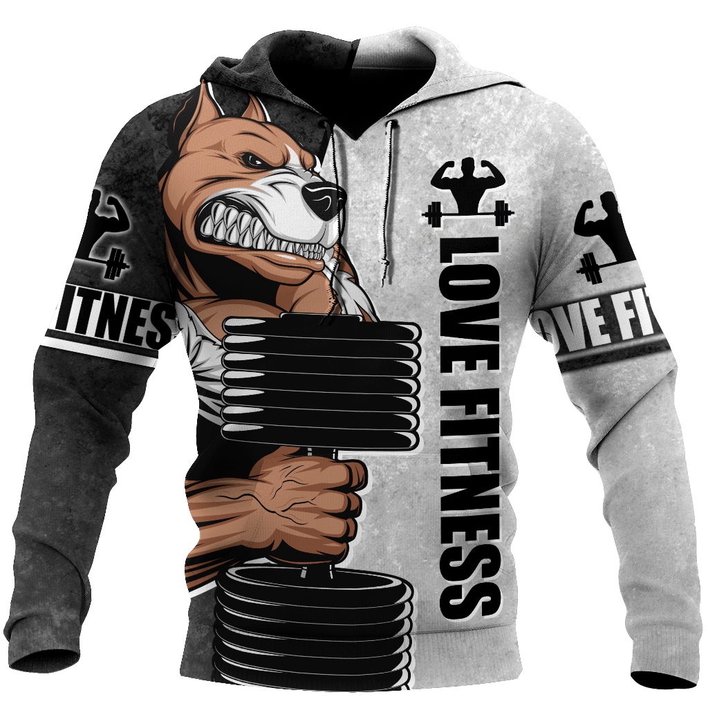 Love fitness 3d all over printed for man and women QB05282007-Apparel-PL8386-Hoodie-S-Vibe Cosy™