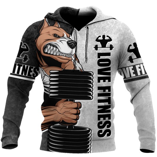 Love fitness 3d all over printed for man and women QB05282007-Apparel-PL8386-Hoodie-S-Vibe Cosy™