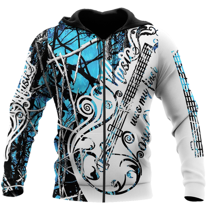Love Violin 3D All Over Printed Shirts For Men and Women LAM