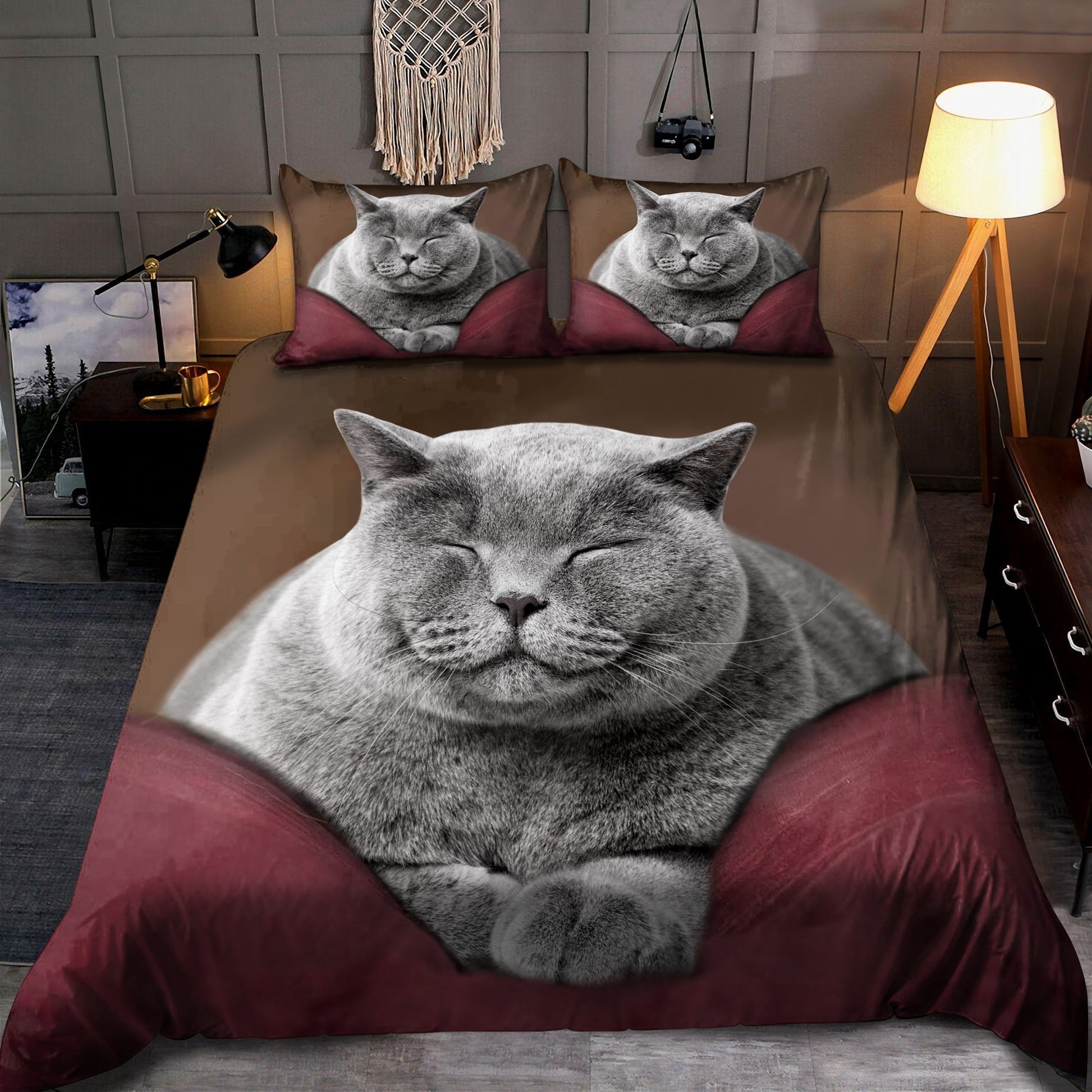 American Short Hair Cat Bedding Set DQB07242006-Quilt-TA-Twin-Vibe Cosy™