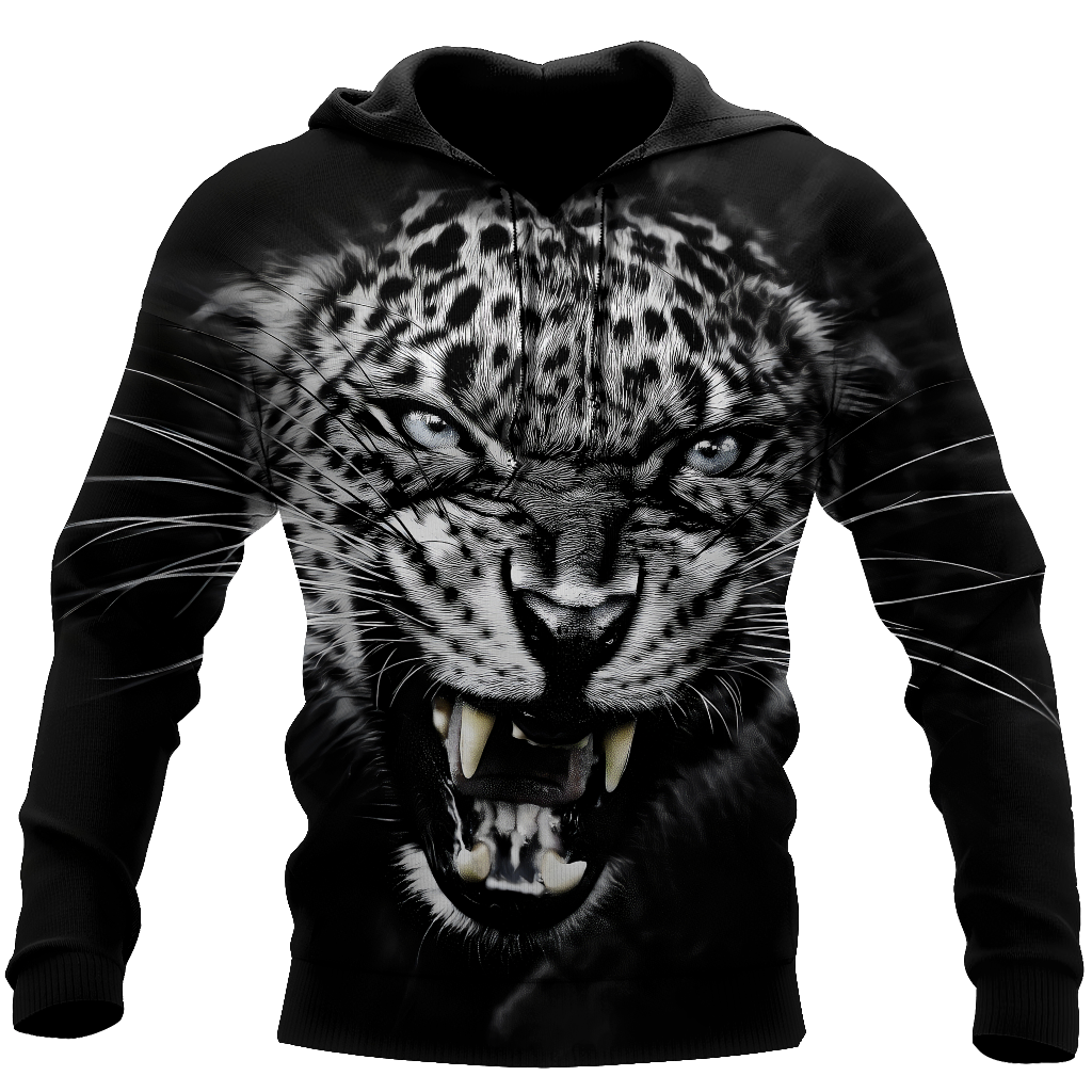 Jaguar  Back And White 3D All Over Printed Shirts For Men and Women DQB08202001