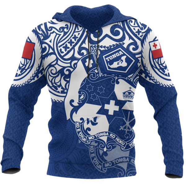 Tonga in My Heart Polynesian Tattoo Style 3D Printed Shirts TT0027-Apparel-TT-Hoodie-S-Vibe Cosy™