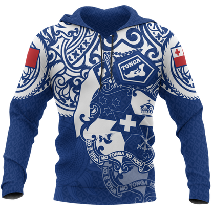 Tonga in My Heart Polynesian Tattoo Style 3D Printed Shirts TT0027-Apparel-TT-Hoodie-S-Vibe Cosy™