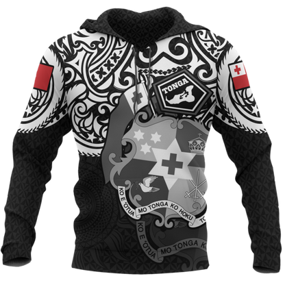 Tonga in My Heart Polynesian Tattoo Style 3D Printed Shirts TT0029-Apparel-TT-Hoodie-S-Vibe Cosy™