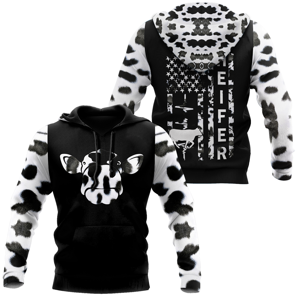 Heifer 3d hoodie shirt for men and women TNA10212001
