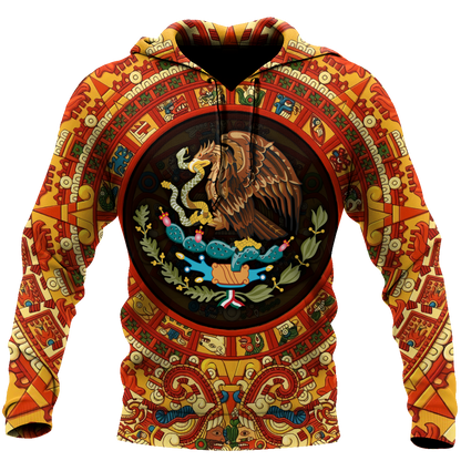 Mexican Aztec 3D All Over Printed Shirts For Men and Women QB07032004