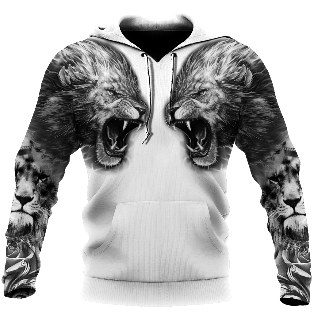 Lion Tattoo 3D All Over Printed Shirts For Men and Women DQB08042001