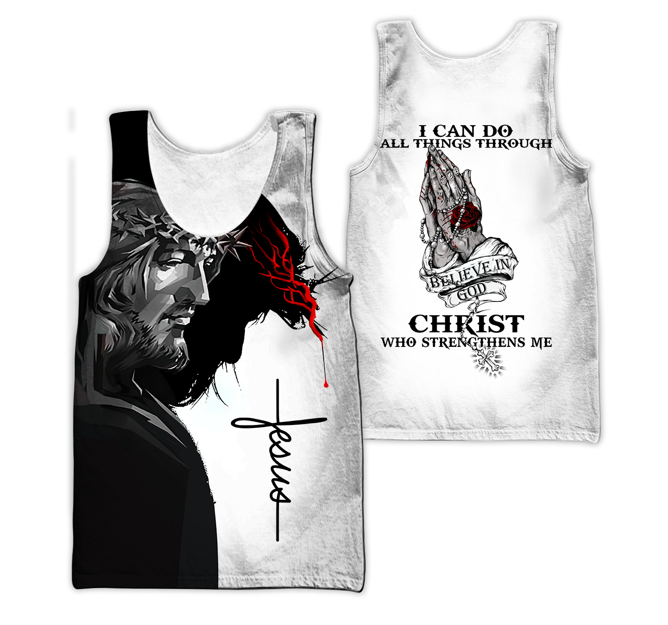 Jesus 3D All Over Printed Shirts For Men and Women MH11112005