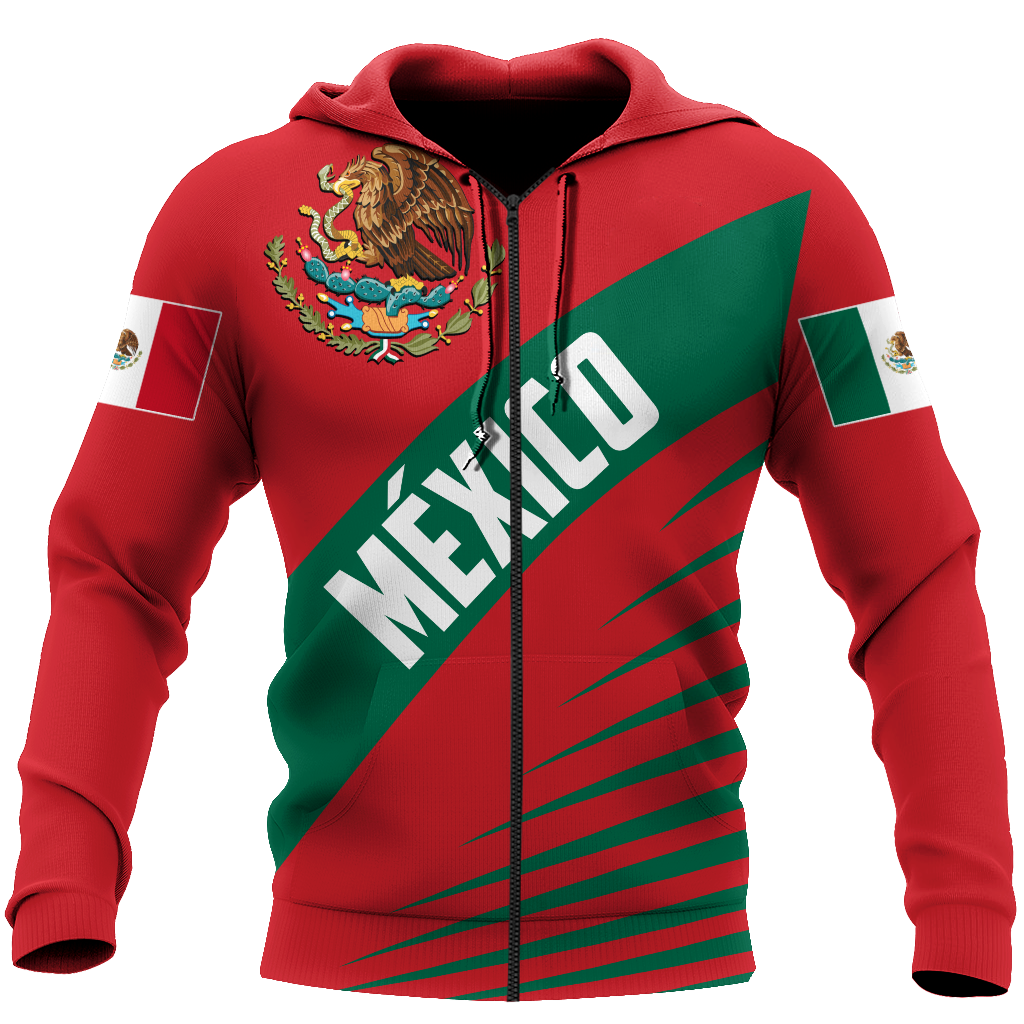 Mexico Special 3D All Over Printed Hoodie Shirt Limited by SUN QB06302002-Apparel-SUN-Zipped Hoodie-S-Vibe Cosy™