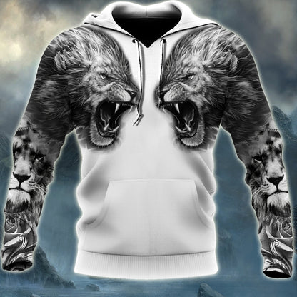 Lion Tattoo 3D All Over Printed Shirts For Men and Women DQB08042001