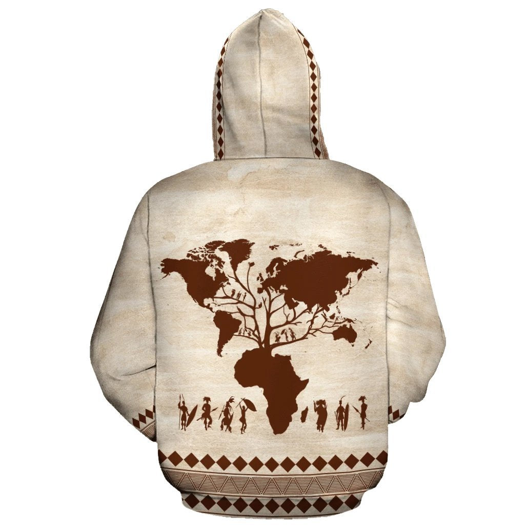 African Hoodie - Root Africa Hoodie-ALL OVER PRINT HOODIES (A)-HPArt-Men-S-Black-Vibe Cosy™