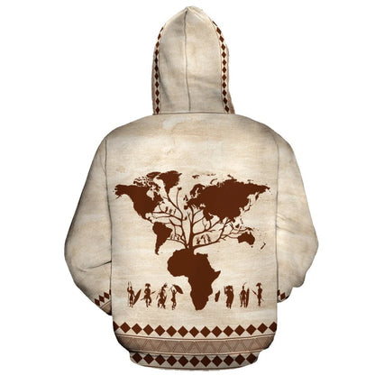 African Hoodie - Root Africa Hoodie-ALL OVER PRINT HOODIES (A)-HPArt-Men-S-Black-Vibe Cosy™