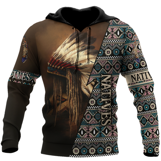 Native American 3D All Over Printed Shirts For Men and Women DQB09112006