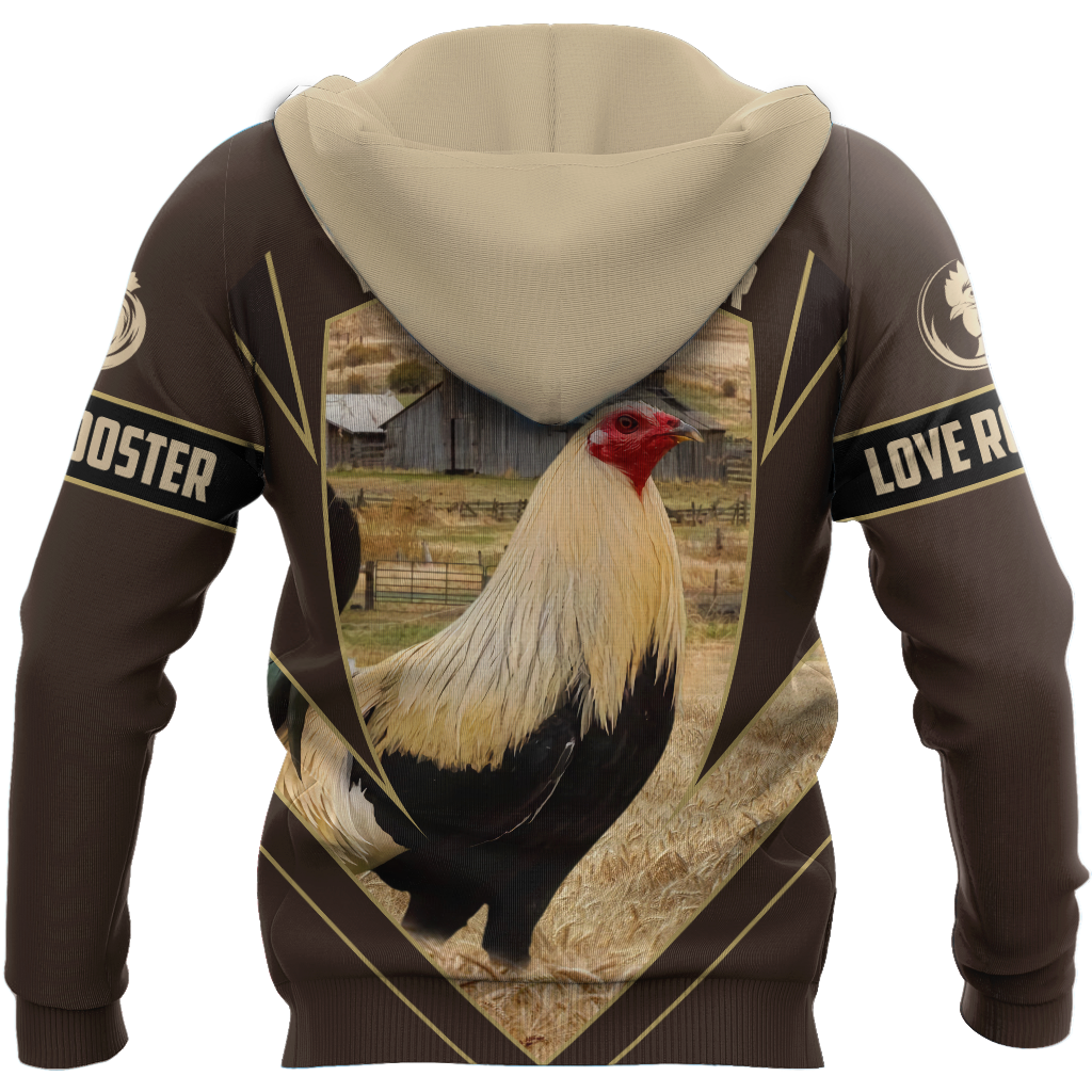 Premium Rooster 3D All Over Printed Unisex Shirts