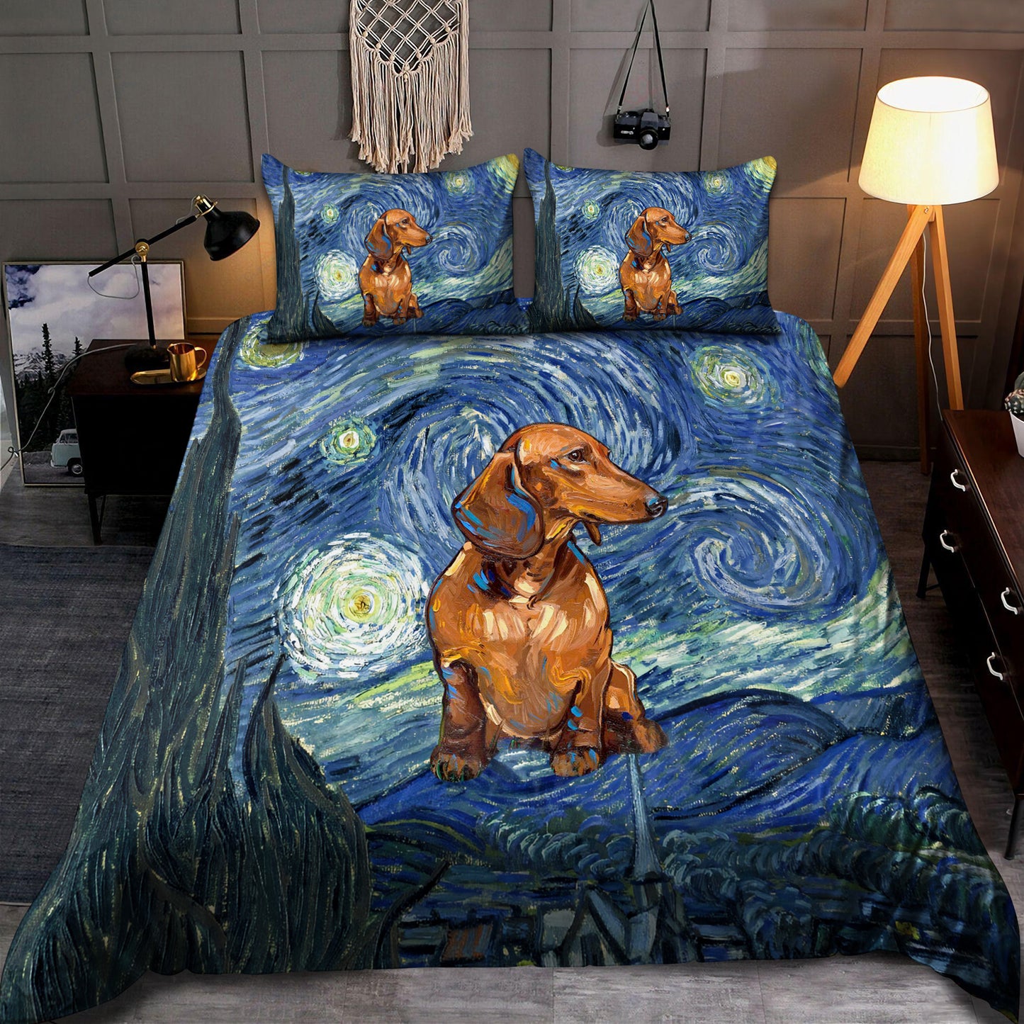 Lovely Dachshund Bedding Set KH0811201