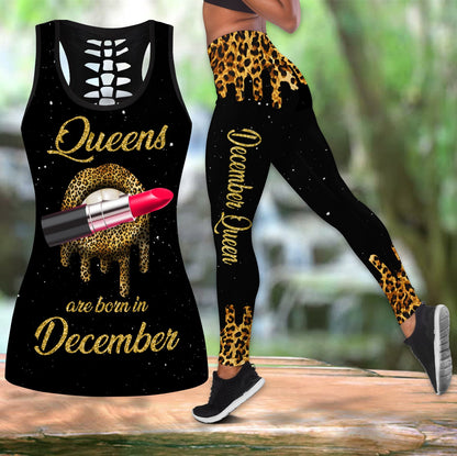 December-Queens Are Born In December Combo Tank Top + Legging DQB08082009