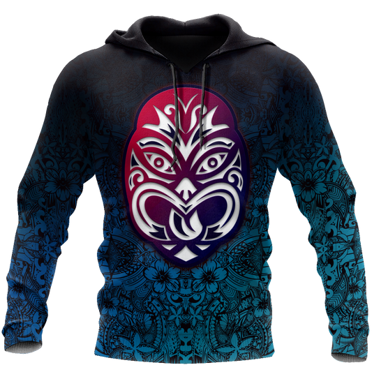 Maori Culture Tatoo 3D Unisex Hoodie TNA11122001XT