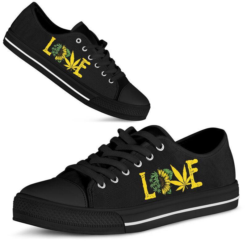 Love Sunflower And Weed NNK030601-Apparel-NNK-US5 (EU35)-Vibe Cosy™