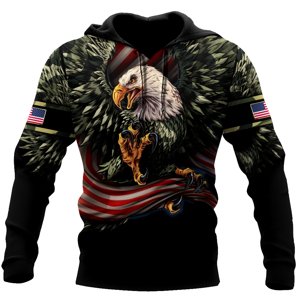 Eagle US Grumpy Veteran 3D shirts for men and women