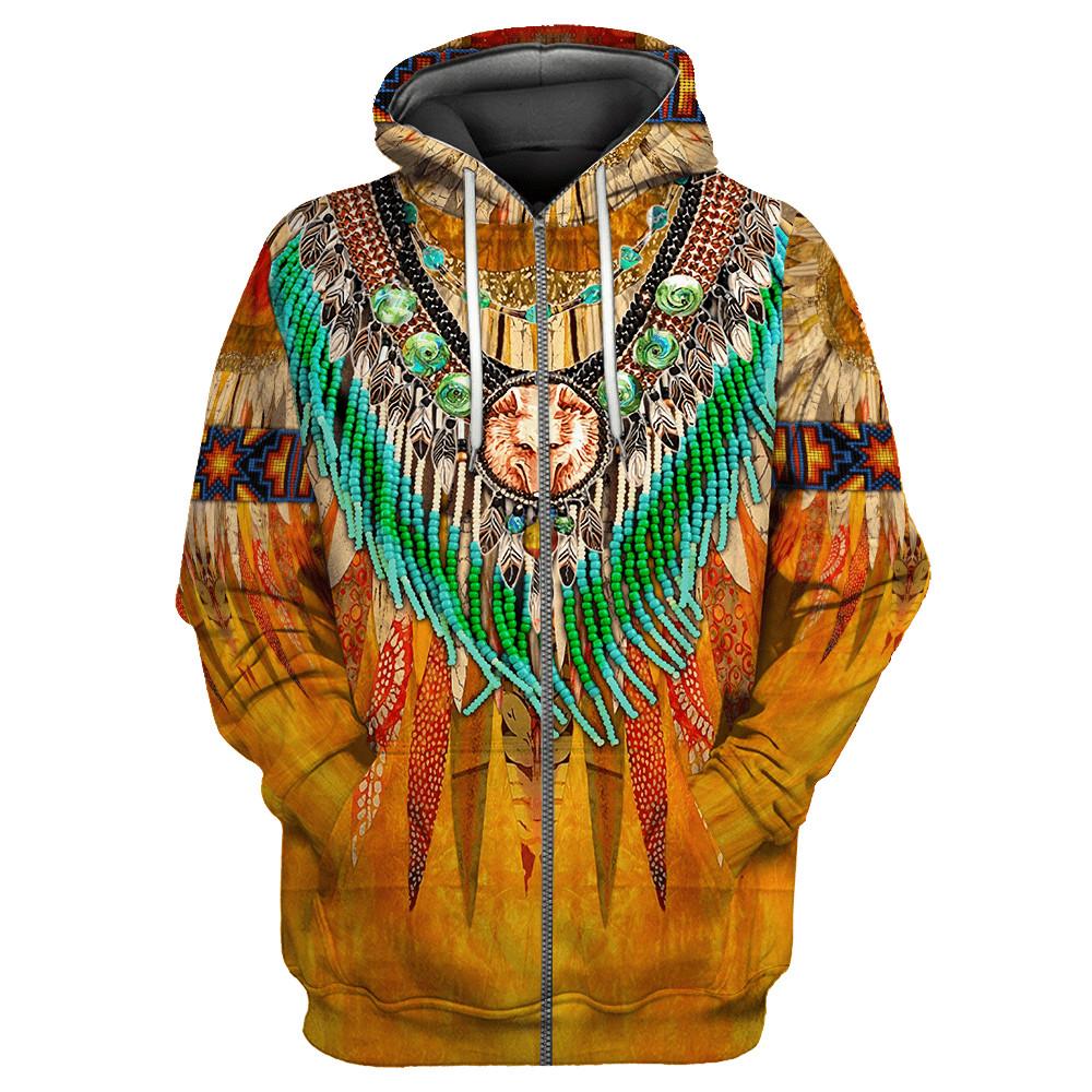 Native American 3D All Over Printed Unisex Shirts