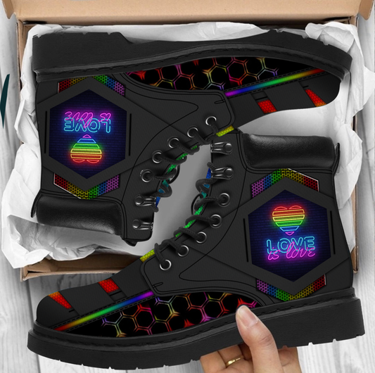 Rainbow 3D  boots shoes SN06032101