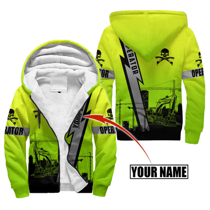 Customize Name Heavy Equipment Operator 3D All Over Printed Unisex Shirt