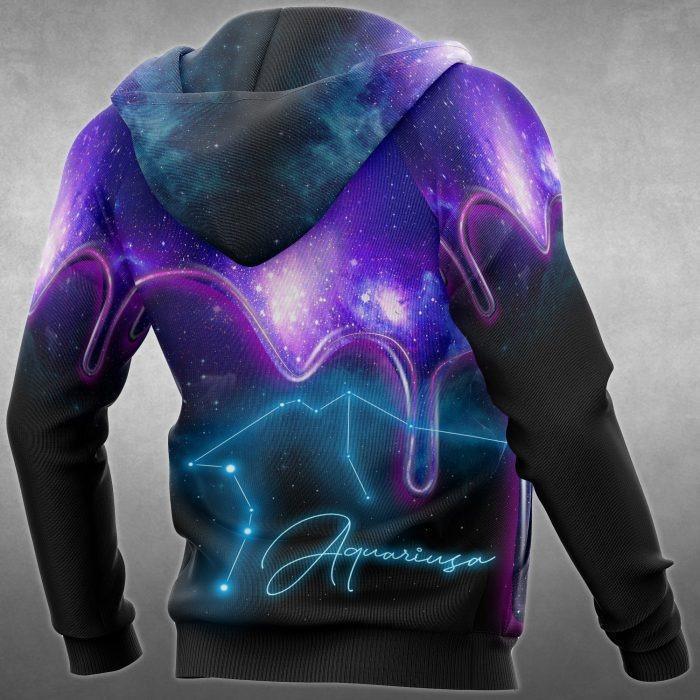 Aquarius Galaxy Hoodie NTH140859-Apparel-NTH-Hoodie-S-Vibe Cosy™