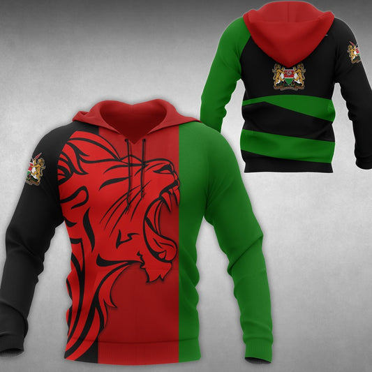 Kenya Map 3D All Over Printed Shirts for Men and Women TT0070-Apparel-TT-Hoodie-S-Vibe Cosy™
