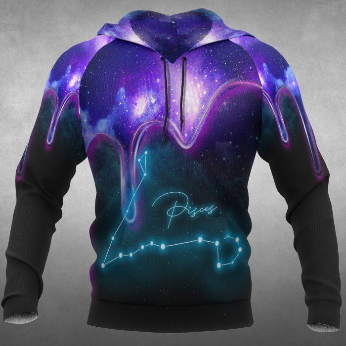 Pisces Galaxy Hoodie NTH140864-Apparel-NTH-Hoodie-S-Vibe Cosy™