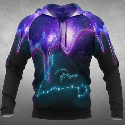 Pisces Galaxy Hoodie NTH140864-Apparel-NTH-Hoodie-S-Vibe Cosy™