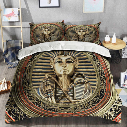 Ancient Egypt Pharaoh Bedding Set-Quilt-HP Arts-Twin-Vibe Cosy™