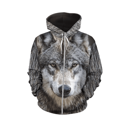Wolf 3D All Over Printed Hoodie For Men and Women DQB10052001