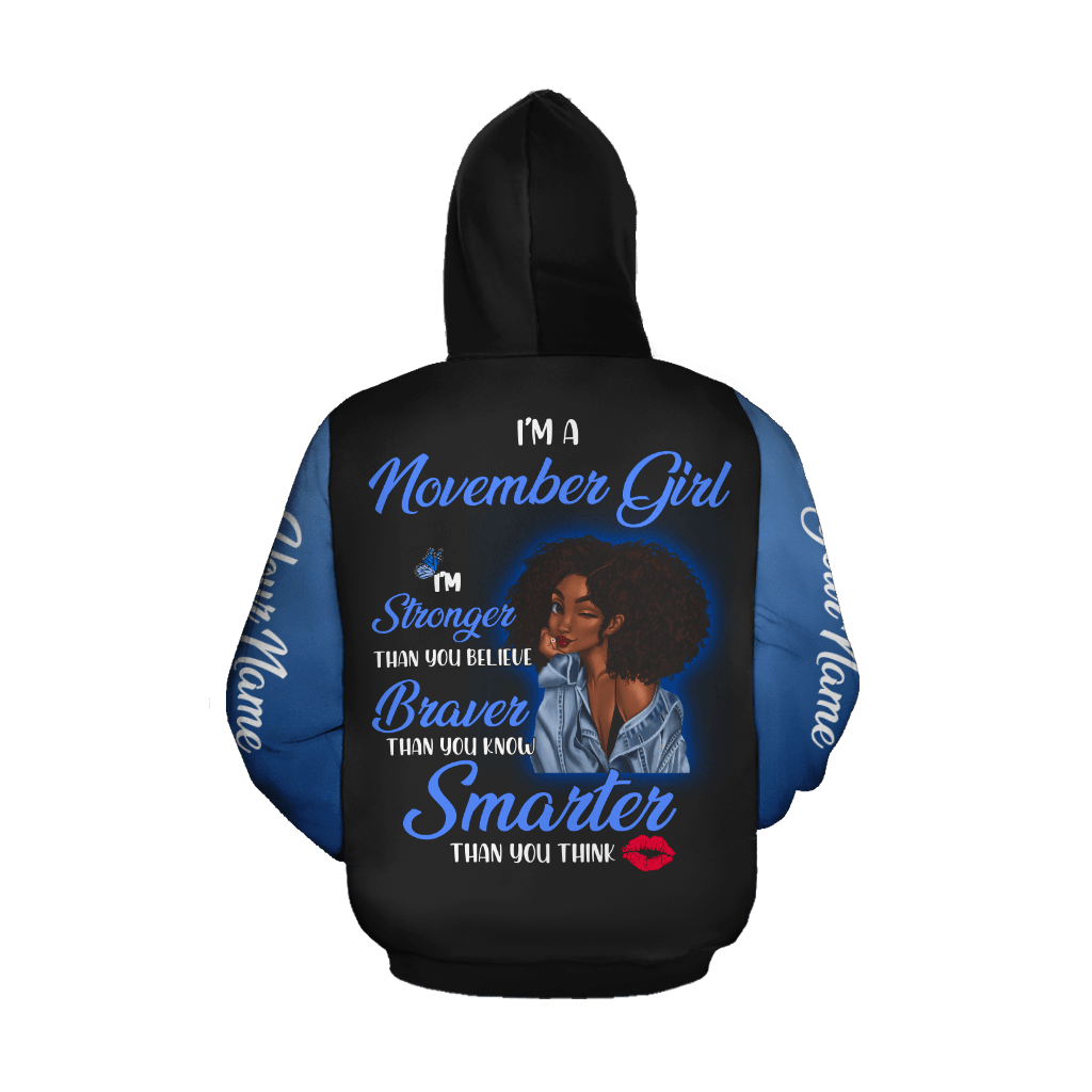 November Girl 3D All Over Printed Shirts For Women