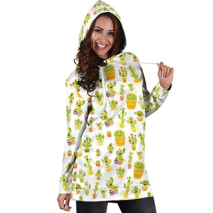 3D All Over Printing Cacti Happy Legging-Apparel-NTH-Hoodie Dress-S-Vibe Cosy™
