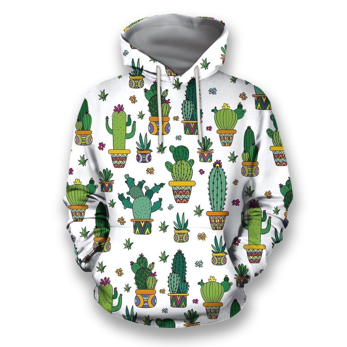 All Over Printed Cacti Shirts-Apparel-HbArts-Hoodies-S-Vibe Cosy™