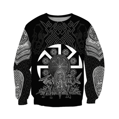 Tribal Wolf Tattoo Slavic Unisex Shirts AM102082ST