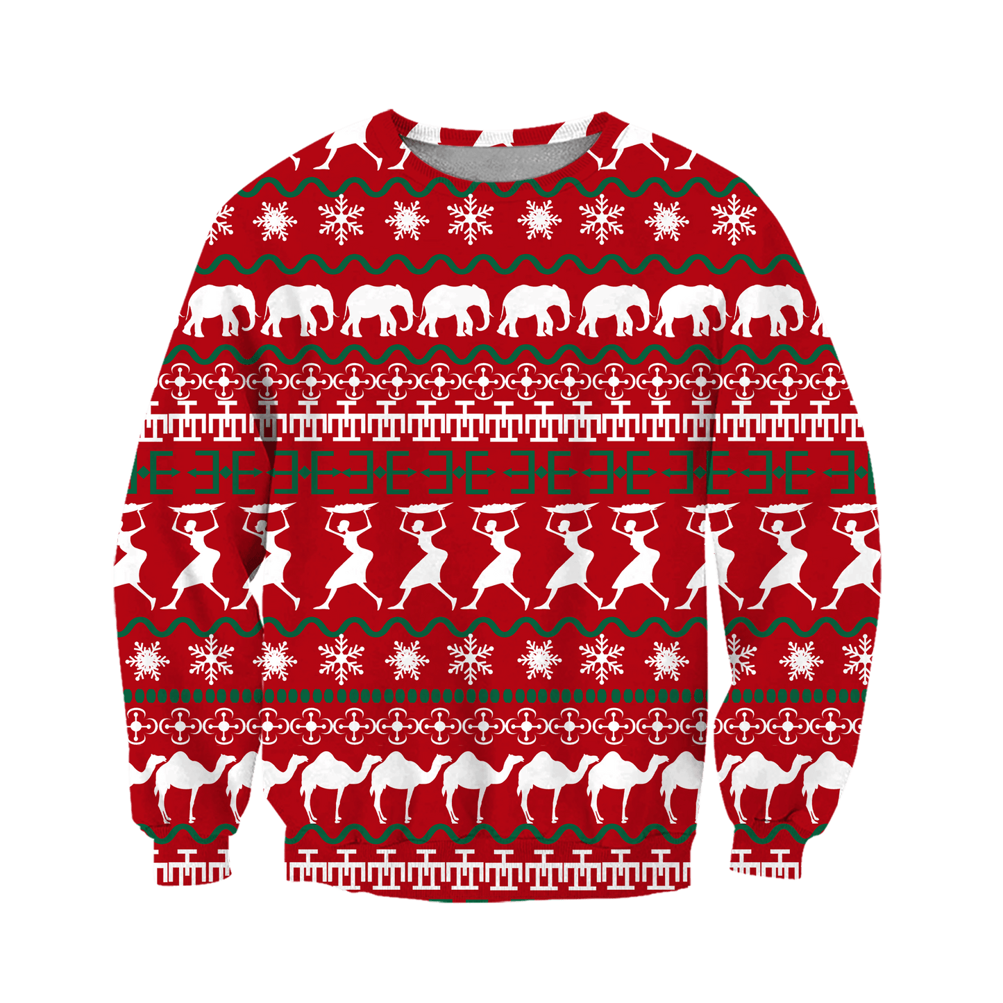 African Xmas Unisex Deluxe Hoodie ML