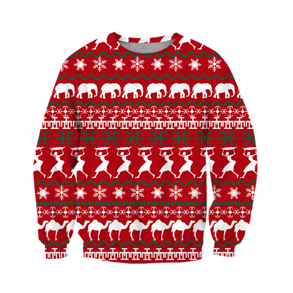 African Xmas Unisex Deluxe Hoodie ML