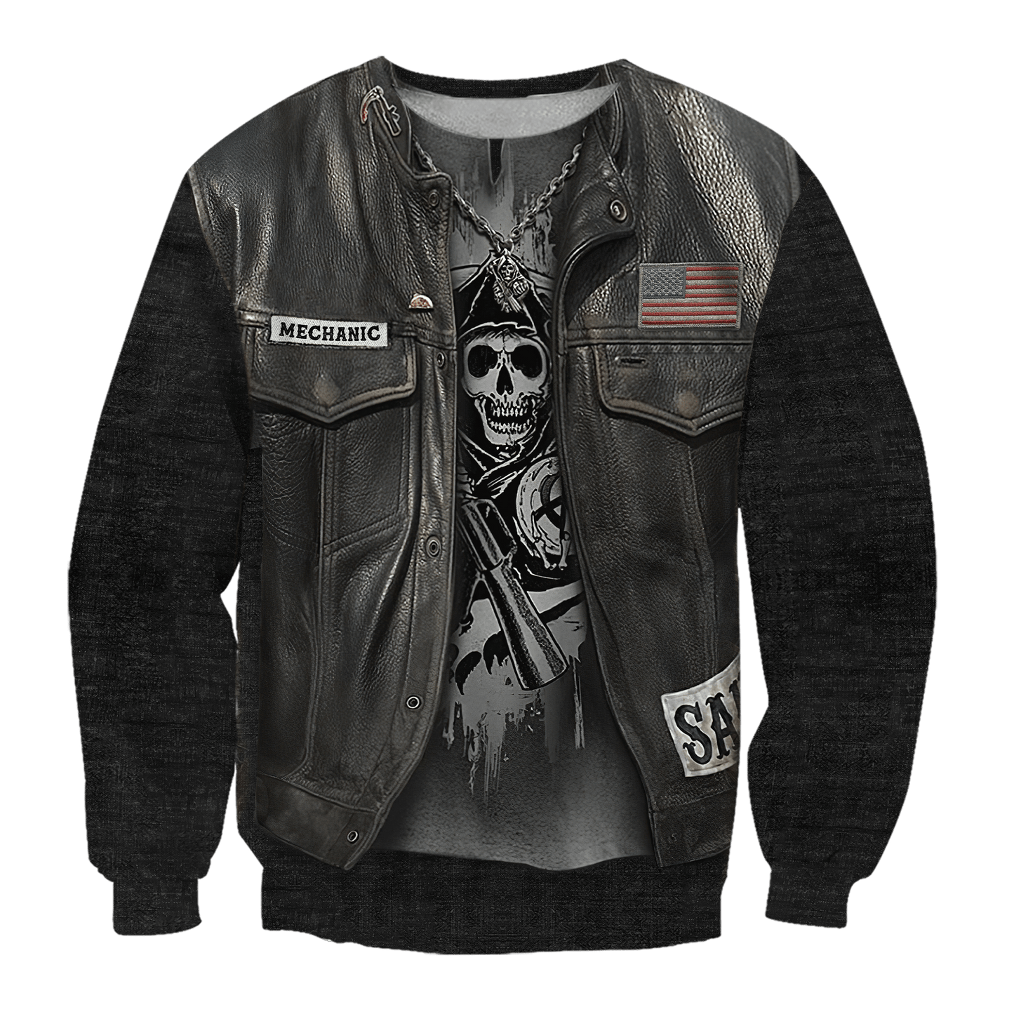 Mechanic 3D All Over Printed Hoodie For Men and Women TN15092001